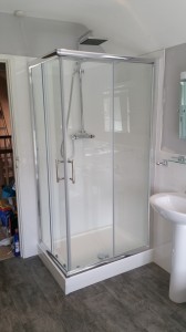 Shower and Enclosure  
